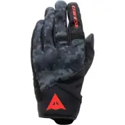 Intrepyd Camo Black Grey Camo Motorcycle Gloves