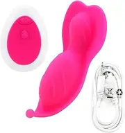 Silent Vibrating Vibrator G Spot Clitoral Wearable Cute Shape Dildo Vibrator 10 Frequency Portable Remote Control Invisible Vibrating Egg