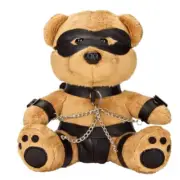 Bondage Bear Charlie Chains Luxury Bound Fluffy Toy Handcuff Fetish Submissive