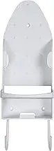 Sophisti-Clean Iron Organizer, Holds Iron and Ironing Board Iron Organizer White