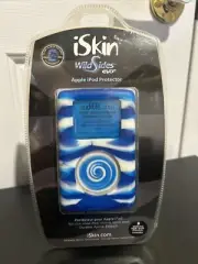 I skin Wild Sides Evo2 Apple iPod Protector 4th Gen iPod, 40gb, 60gb Blue White