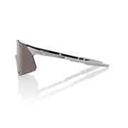 100% Hypercraft Sunglasses Matte Stone Grey with HiPER Silver Mirror L