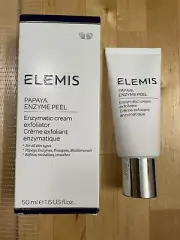 Elemis Papaya Enzyme Peel 1.6 OZ Enzymatic Cream Exfoliator NIB Worth $49