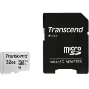 Transcend MicroSD 32GB Memory Card w/ Adapter for GoPro Hero Hero2 Hero3