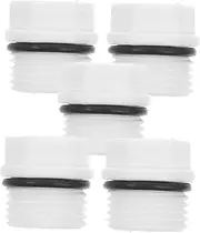 ABOOFAN 5pcs Male Thread Ppr Pipe Plug End Cap Connectors for Garden Hose and Sprinkler Systems Easy Installation User Friendly Design Multipurpose for Home Irrigation and Watering Needs