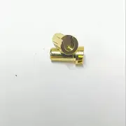 Low Profile Over sized 5mm Bullet Connector Gold Plated Solid Design 5 pair