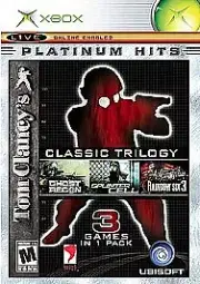 Tom Clancy's Classic Trilogy Platinum Hits (Microsoft Xbox) Brand New Sealed