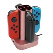Joy Con Charging Dock for Nintendo Switch - Docking Station Charges Up to 4 Joy-Con Controllers Simultaneously (Controllers Not Included)