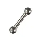 Women Large Size Tongue Nail Piercing Jewelry Tongue Ring Dumbbell Tongue Nail