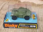 Vintage Dinky 676 Daimler Armoured Car MIB - Blister Pack BEAUTY!!