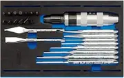Draper 63528 Punch and Impact Driver Kit in 1/4 Drawer Eva Insert Tray