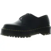 Dr. Martens Mens Jarrick Lo Black Leather Derby Shoes 11 Medium (D) BHFO 3358