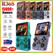 R36S Retro Handheld Video Game Console Linux System 3.5 Inch IPS Screen RK332 SK