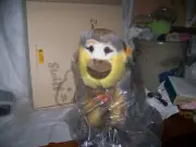 STEIFF COLORFUL MONKEY. i CALL HIM JUMPING MONKEY