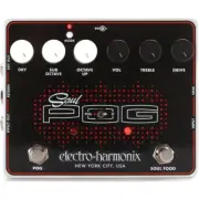 Electro-Harmonix Soul Pog Overdrive and Octave Generator Multi Effects Pedal