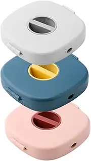 3Pcs Portable Charging Cable Organizers Stretchable Earphone Storage Boxes for Tidy Cords and Durable Design for Outdoor and Travel Use Compact
