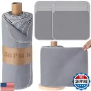 Noveread 36 Pack Reusable Paper Towels Washable Paperless Towels Rolls Reusab