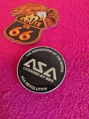 x1 New ASA licensed By BBS WHEEL CENTER CAP Part #8C032