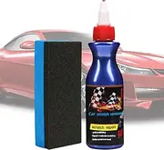 Car Scratch Repair | 100ml Scratch Remover for Paint | Automotive Care Kit with Sponge, Polishing Wax, Auto Accessories Restorer for Travel Garage