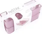 Restak Stackable Organizing Bins, Dishwasher Safe, Bins Lock That Lock Together: