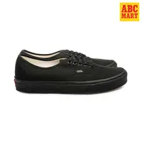 在飛比找PChome24h購物優惠-Vans AUTHENTIC 黑色滑板鞋 V1C010111