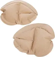 [Ipetboom] 2Pcs Breast Pads Inserts for Women Removable Cushions Enhance Cleavage for Strapless Tops Sports Bras Swimwear Skin Tone Color