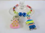 WINE GLASS CHARMS ,SET4 DRINK GRAD BARWARE GIFT WEDDING BIRTHDAY,PARTY FAVOR