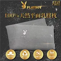 在飛比找momo購物網優惠-【Aaron 艾倫生活家】PLAYBOY平面型乳膠枕 3M專