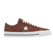 Converse One Star Pro Ox Men's 11 Red Oak/White/Black Suede