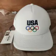 Kith × USA Olympic Cap | TRUCKER HAT | Adjustable Snap Back New Era Hats Sports
