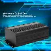 Aluminum Project Box Matte Black Enclosure Case Circuit Board Controller