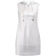 [Jw Anderson] Jw Anderson Zipped Hoodie Mini Dress 8 UK GREY