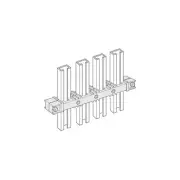 Bticino Mas Hdx Intermediate Busbar 1 Sb//Phase 91881//1