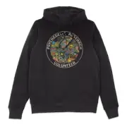 Steven Rhodes Psychedelic Research Volunteer Hoodie - Black