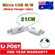 Micro USB Type-C Mutual Charging Cable Cord For Samsung HTC Mobile Phone AU OZ