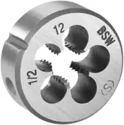 1/2"-12 BSW Right Hand Threading Die - Alloy Steel Screw Cutter Tool