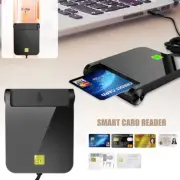 USB Smart Card Reader DNIE ATM CAC IC ID SIM Card Reader for Windows Linux DO