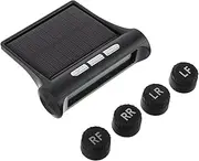 Garneck Tire Pressure Monitor Solar-powered Wireless Connection Real-time Data Display High Precision Sensors Easy to Install for Australian Cars