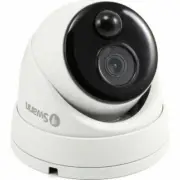 Swann SWPRO-4KMSD 4K 8MP True Detect White Dome Security Camera suit DVR-5580