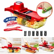 Professional Chopper Vegetable Fruit Julienne Cutter Veg Peeler Mandolin Slicer
