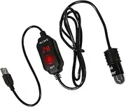 Generic Small Fish Tank Heater, 10W Submersible Thermostat, Adjustable Temperature Digital Display Reptile Aquatic Terrarium Heater, Aquarium Heater