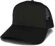 [Armycrew] XXL Oversize High Crown Adjustable Plain Mesh Back Trucker Baseball Cap