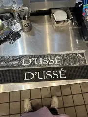 (2) D’USSE Cognac VSOP Bar Rail Mats Drip Mat Brand New In Plastic