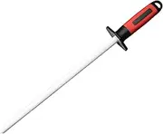 Ceramics Honing Rod Sharpening Rod Chef Knife Sharpener Stick Sharpener Bar Household Professional Kitchen Gadget Chefs Tools, 12inch
