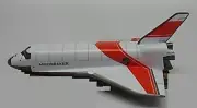 Moonraker James Bond Space Shuttle Wood Model Free Ship