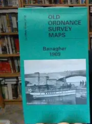 MAP OF Banagher 1909 County Offaly Sheet 21.16 by Alan Godfrey NEW