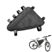 Bike Triangle Bag Waterproof Mountain Bicycle Frame Bags Front Tube Tool Pouch