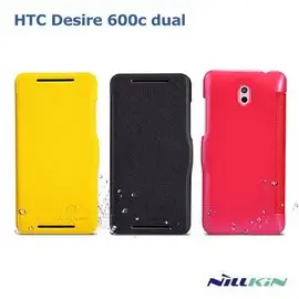 *PHONE寶*NILLKIN HTC Desire 600c dual 亞太雙卡版 新皮士鮮果皮套 內藏玄磁皮套(送草莓支架)