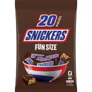 Snickers Milk Chocolate Party Share Bag 20 Pieces 300g