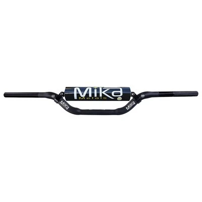 Mika Metals Pro Series Hybrid 7/8" Oversized Handlebars CR High Bend Black/Black